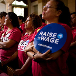 California Nears Deal to Adopt a $15 State Minimum Wage