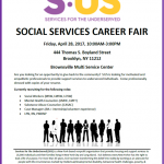 Social Services Career Fair: April 28, 2017