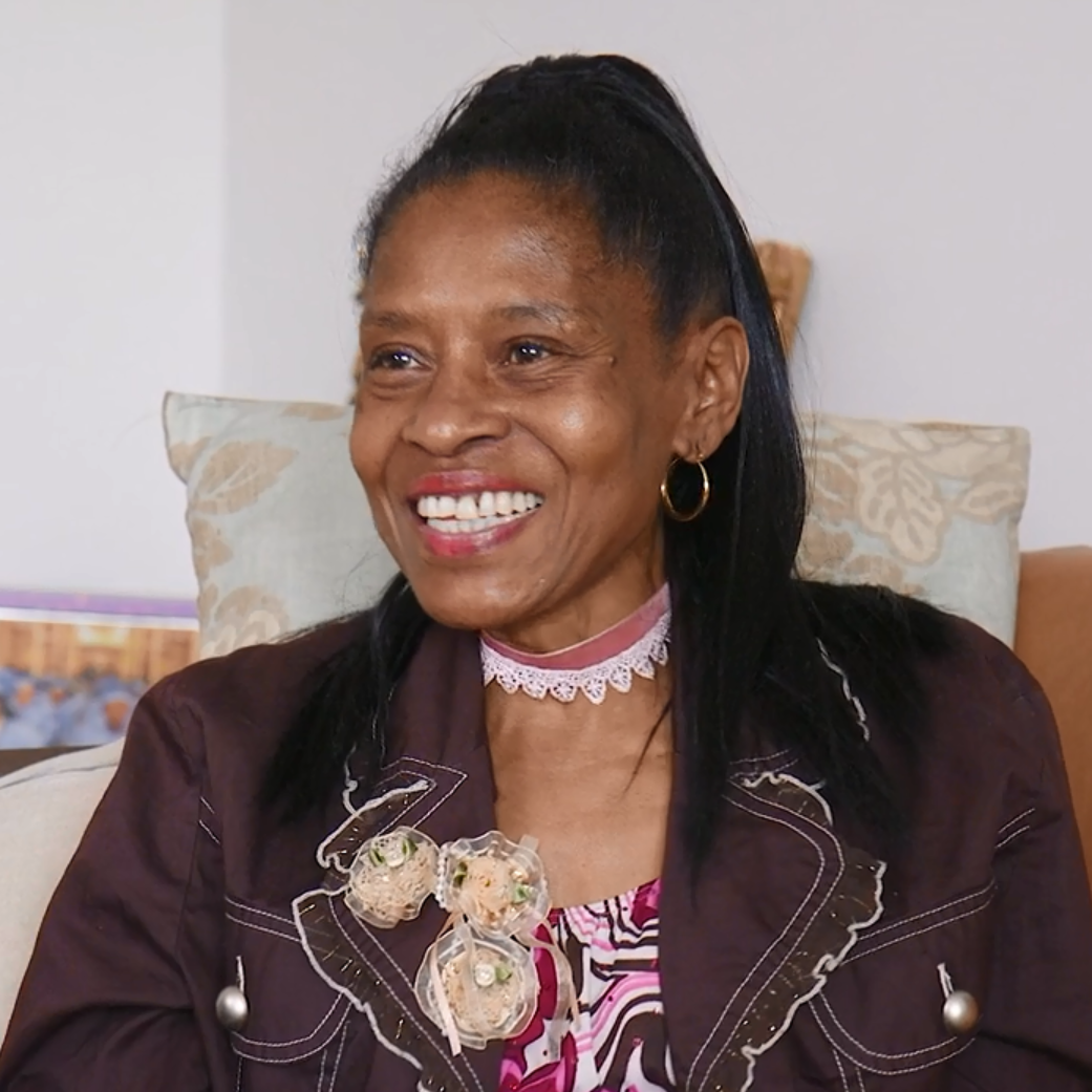 After five years in shelter, Angela is home.