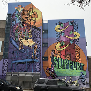 S:US Joins NYC Mural Arts Project to Create a Community Mural in Brooklyn