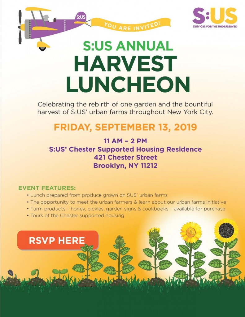 2019 Harvest Luncheon invitation