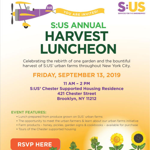 S:US Annual Harvest Luncheon: September 13, 2019