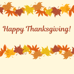 Happy Thanksgiving!