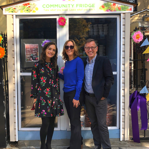 Services for the UnderServed Launches Community Fridge Project in Brooklyn with State Senator Salazar