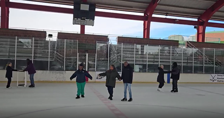 Building Confidence on Ice: Stephanie’s Volunteer Impact